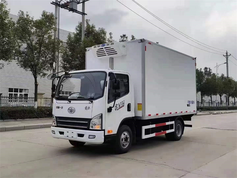 解放德威藍(lán)牌冷藏車